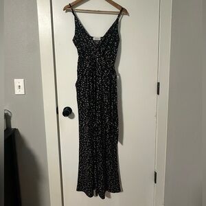 Kaileigh Black and White Jumpsuit